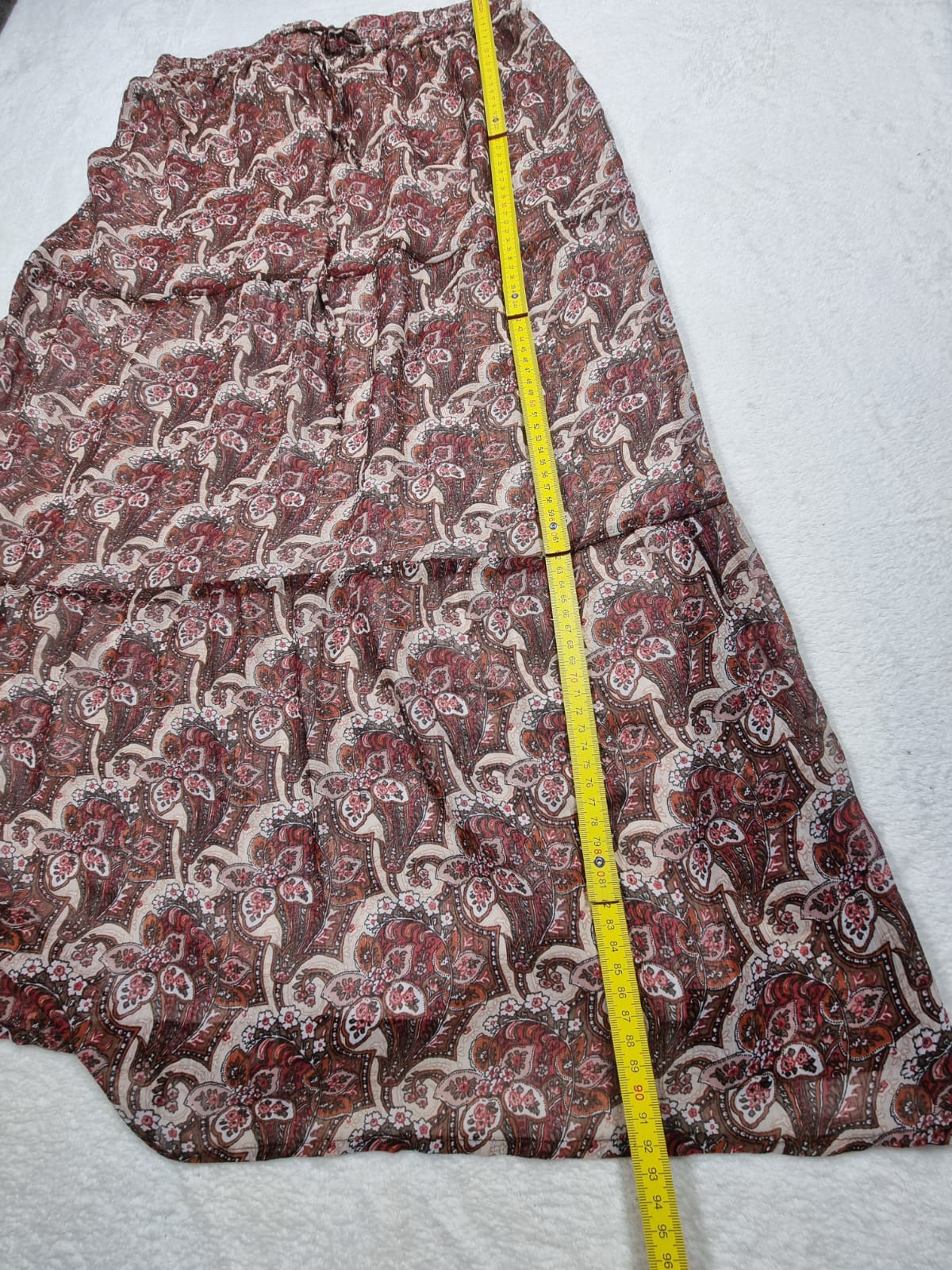 Fustă Maxi Free/Quent – Imprimeu Paisley, L