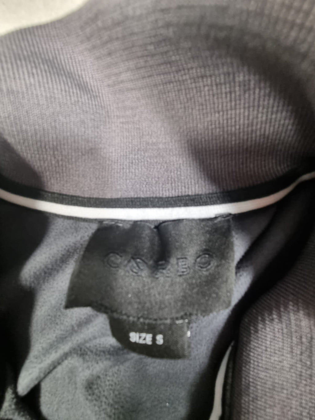 Jacketă Trening Corbo – Gri Antracit, Dungi Albe