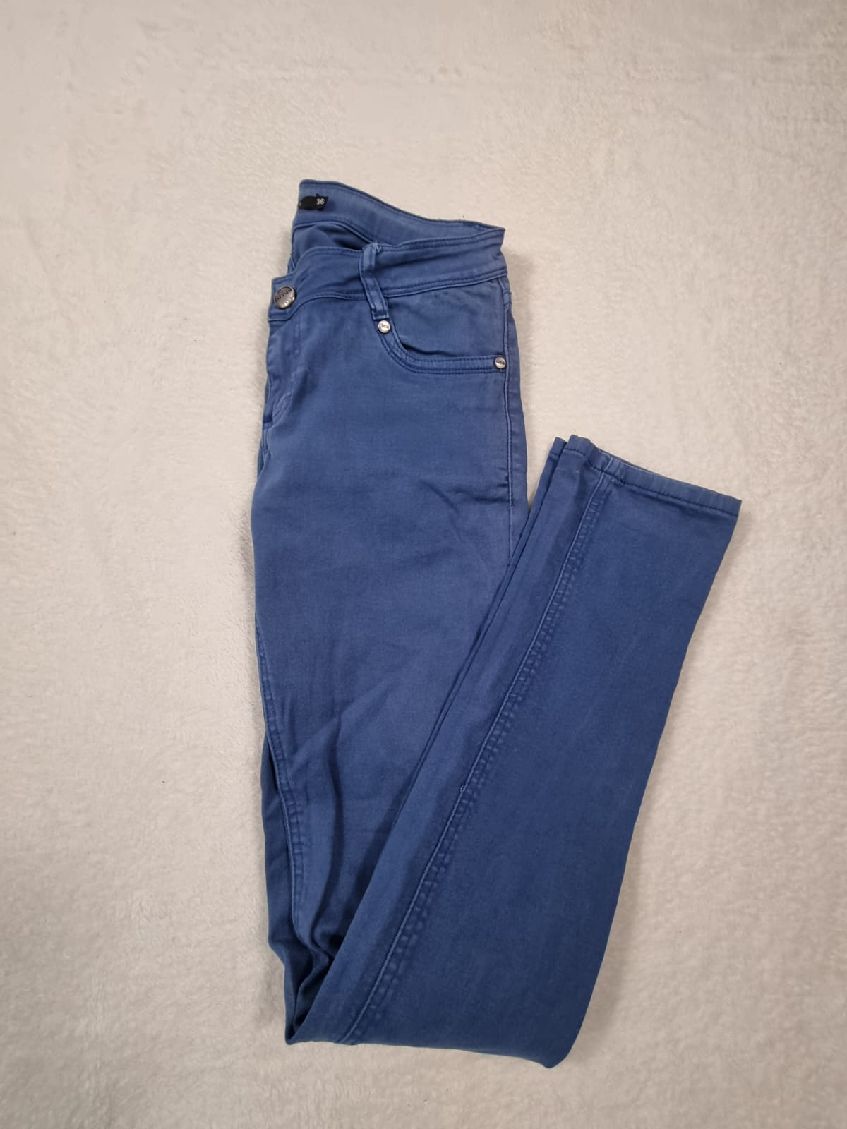 Pantaloni Albaștri Bărbați Denim Slim Fit