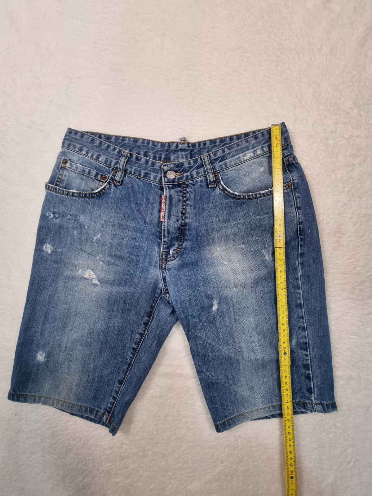 Pantaloni Scurți Blugi Bărbați Albaștri Disqoteque – Mărimea 46
