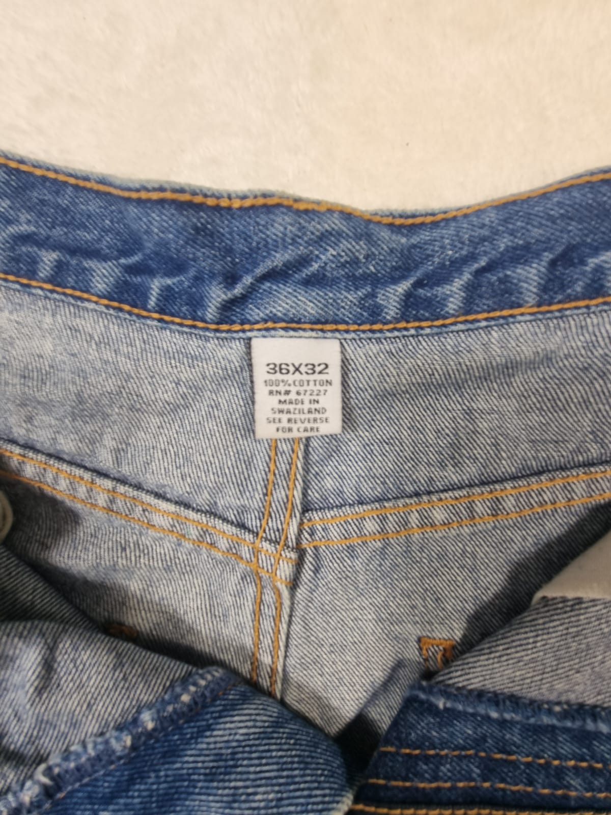 Jeans Vintage Bărbați 36x32 100% Cotton