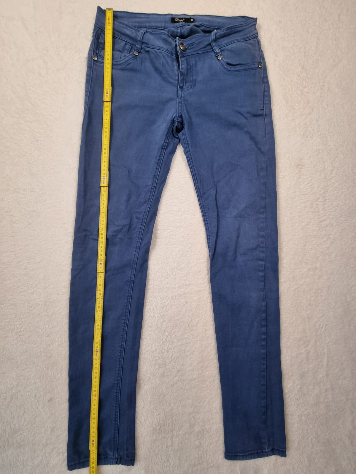 Pantaloni Albaștri Bărbați Denim Slim Fit