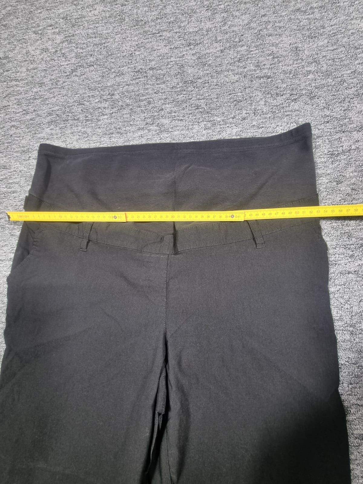 Pantaloni Gravide Negri Talie Elastică