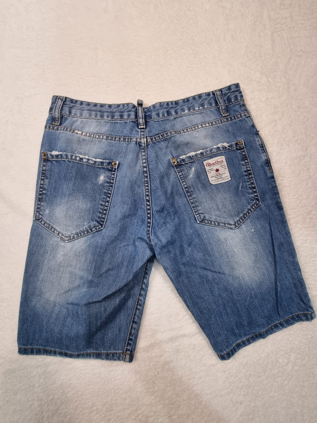 Pantaloni Scurți Blugi Bărbați Albaștri Disqoteque – Mărimea 46