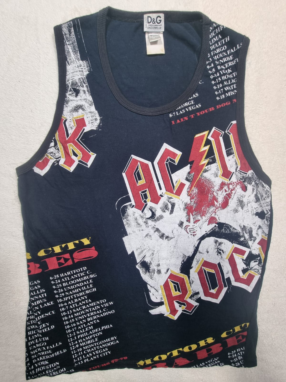 Maiou Vintage AC/DC Rock Tour