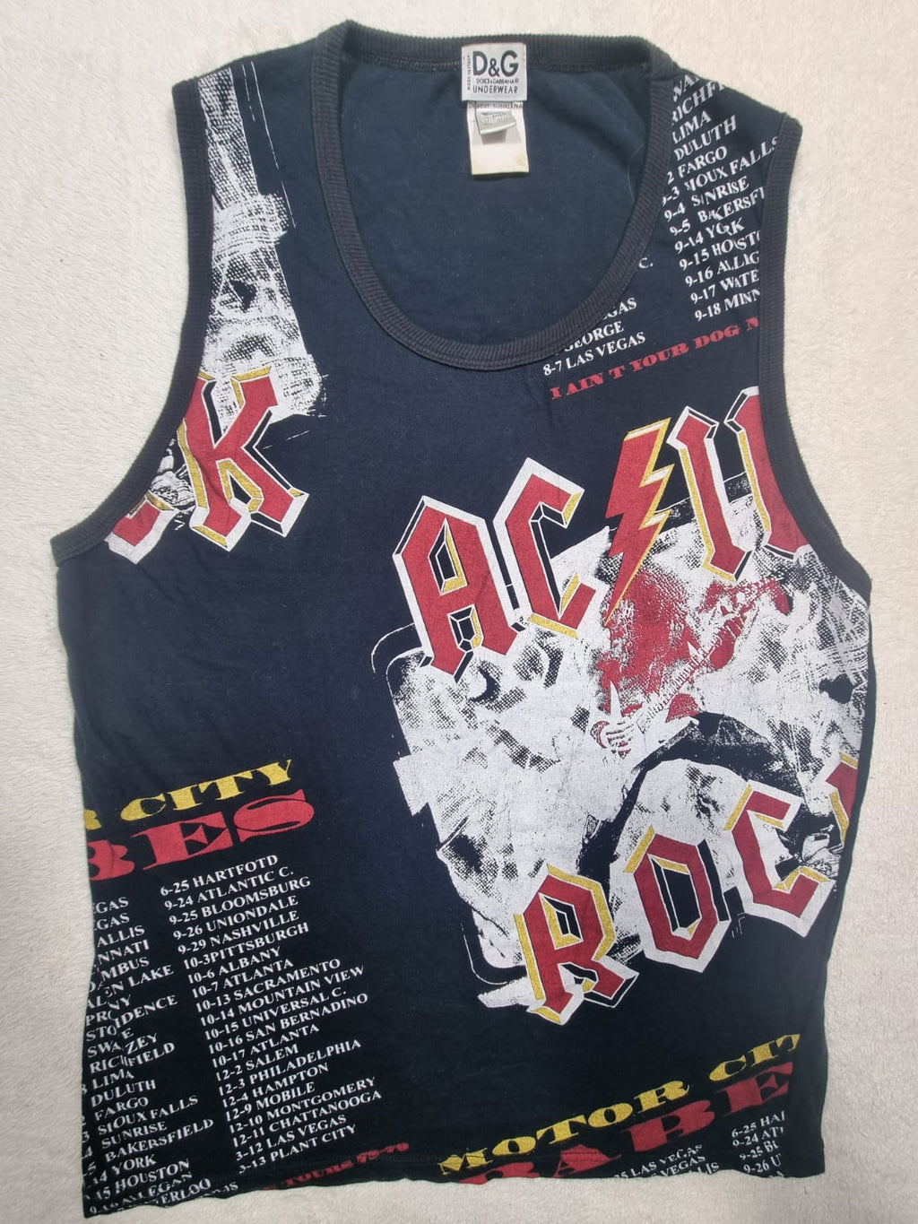 Maiou Vintage AC/DC Rock Tour