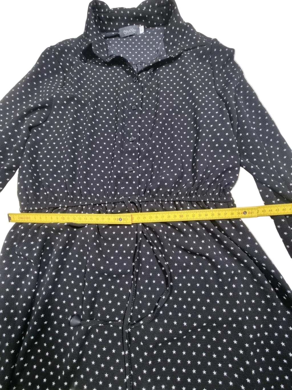 Rochie Cămașă Perla Nera – Imprimeu Stele, L