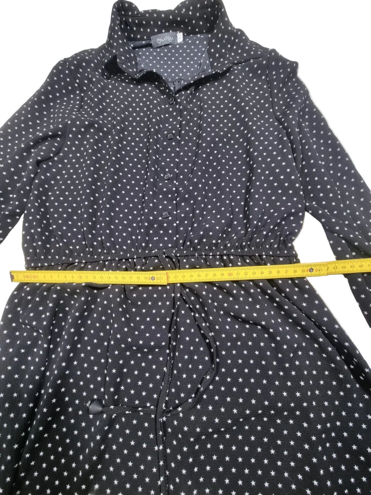 Rochie Cămașă Perla Nera – Imprimeu Stele, L
