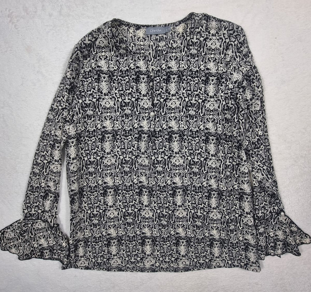 Bluză Geisha Snake Print