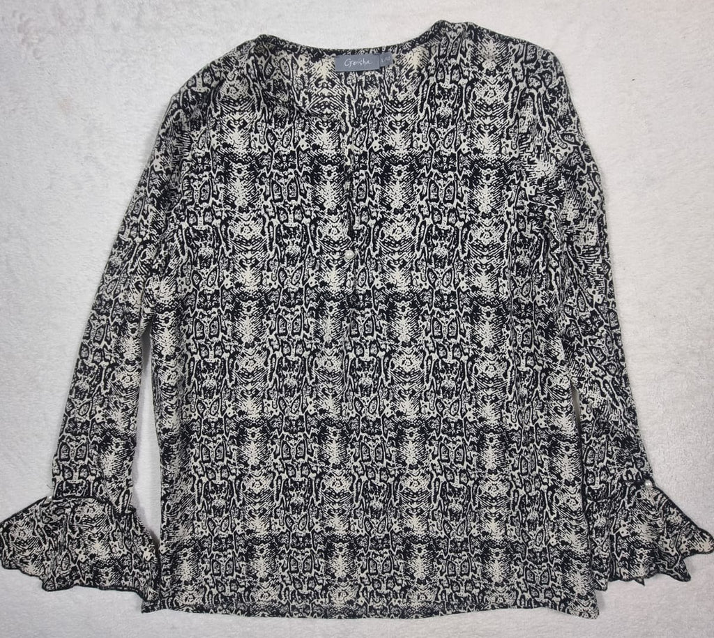 Bluză Geisha Snake Print