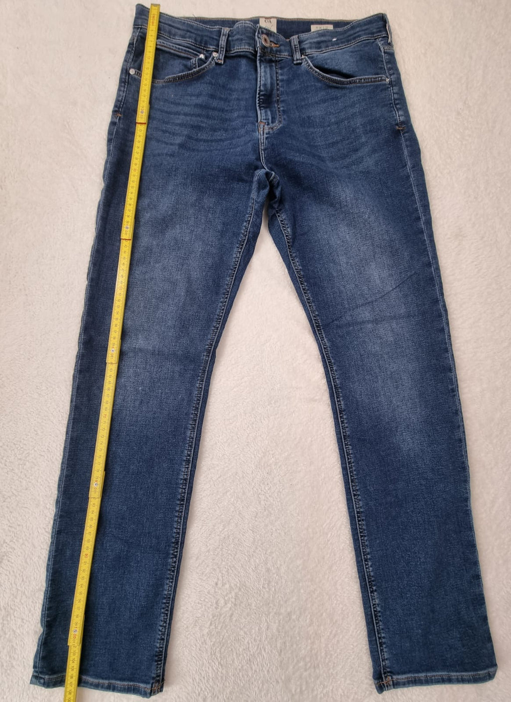Blugi albastri elastici C&A