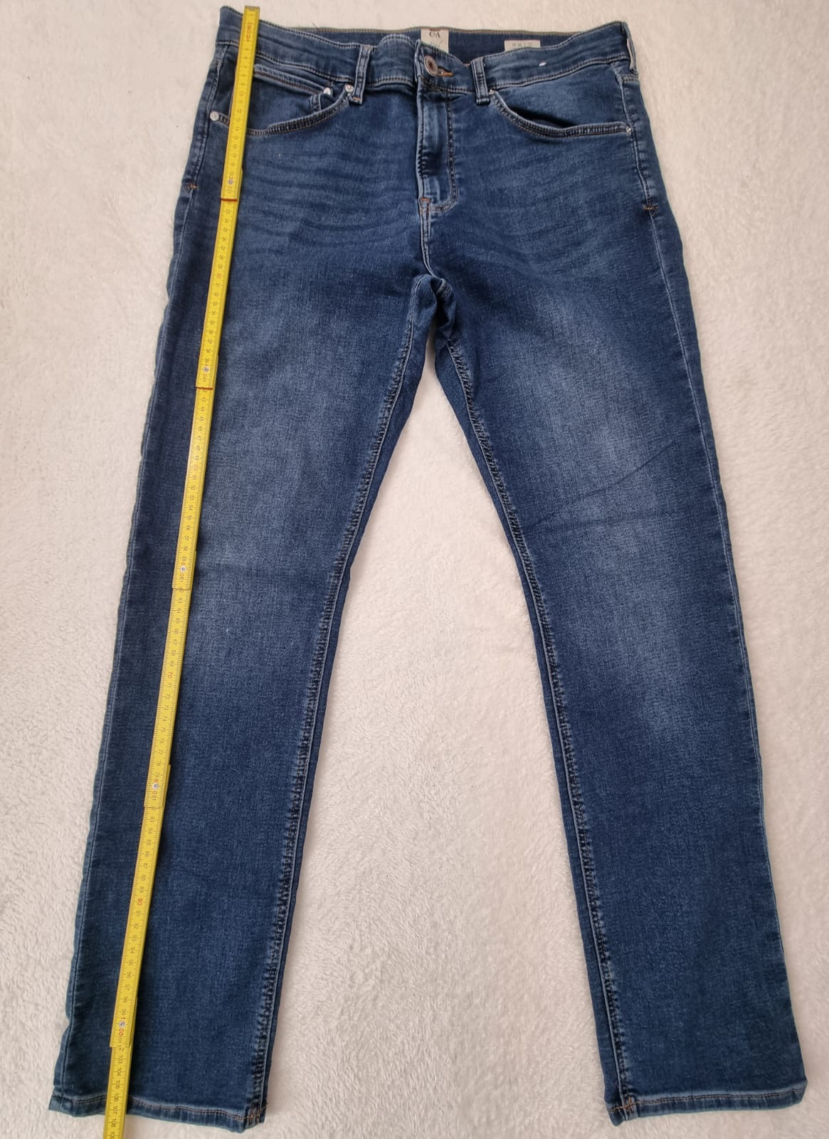 Blugi albastri elastici C&A