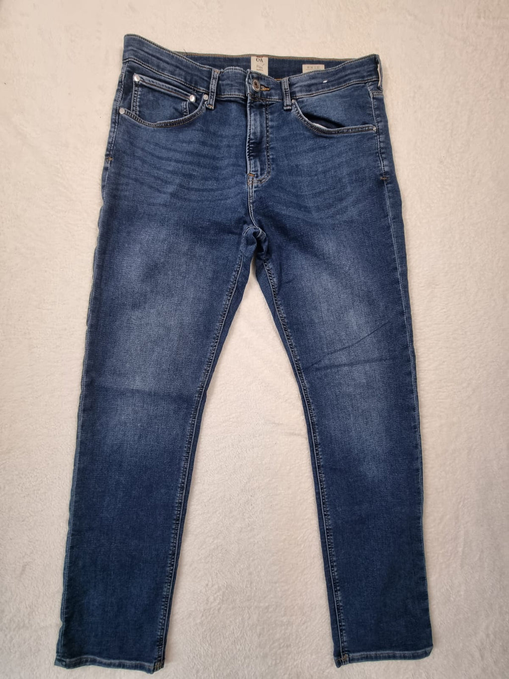 Blugi albastri elastici C&A