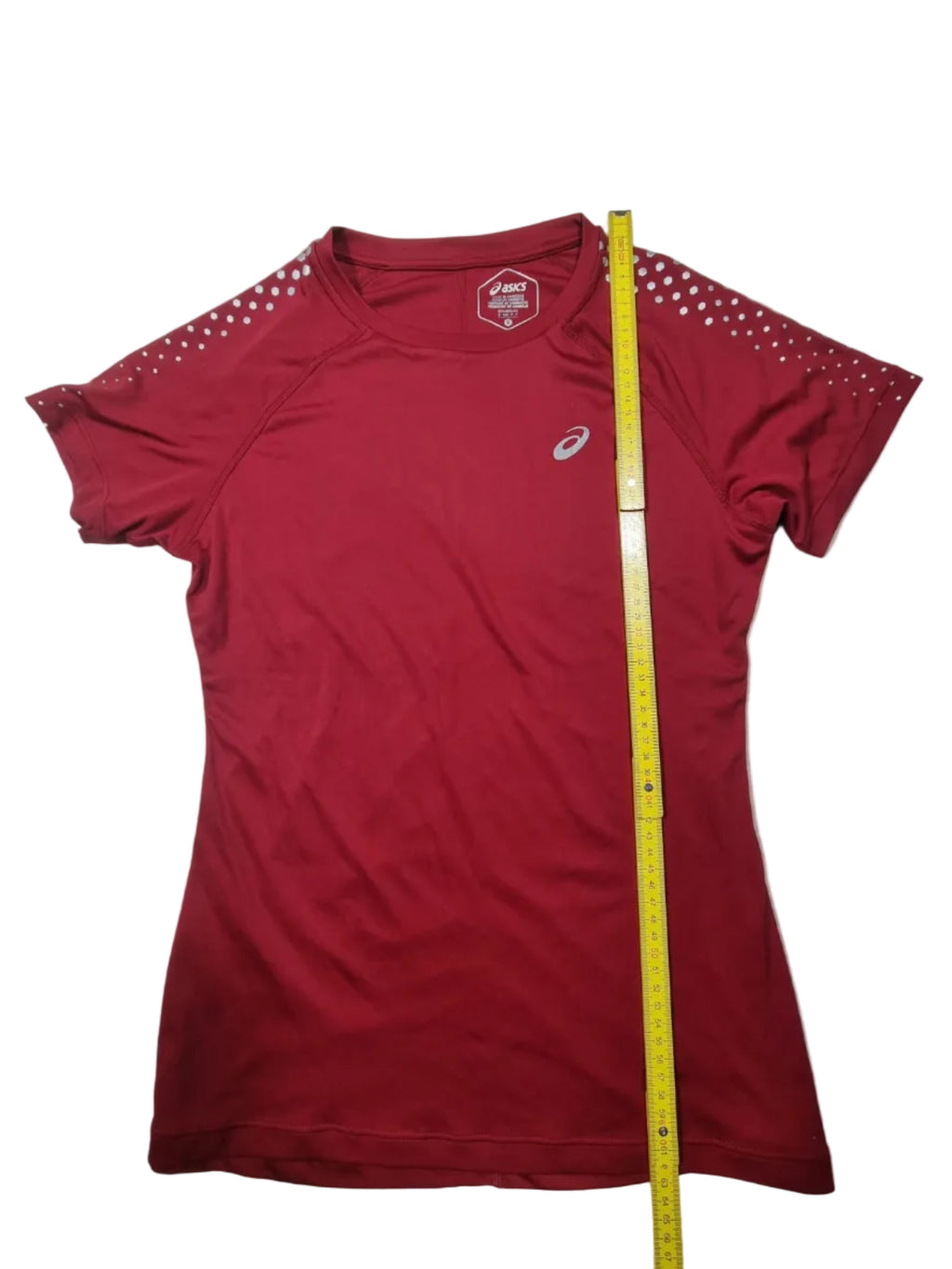 Tricou Sport Asics – Roșu, Mânecă Scurtă, S