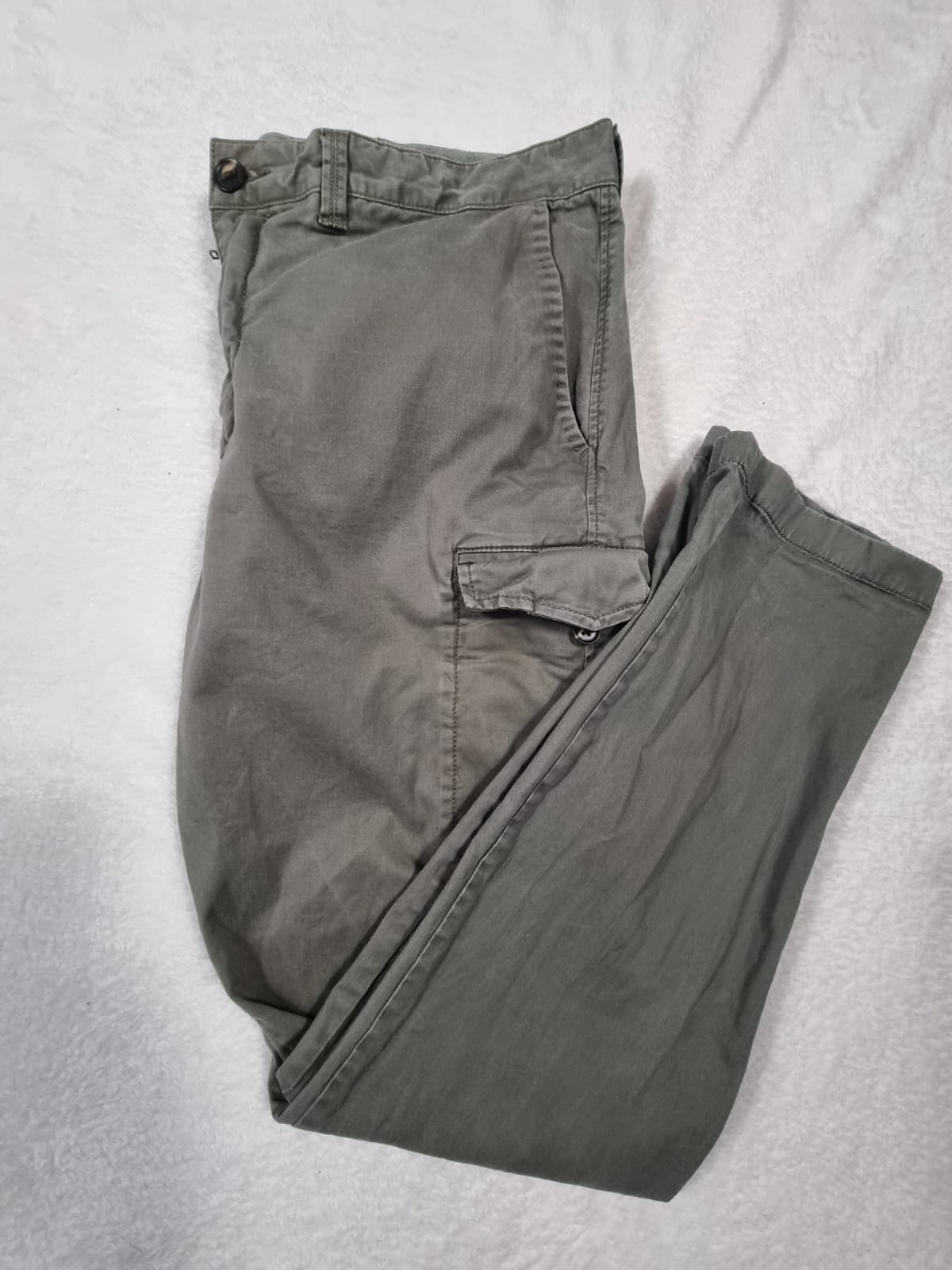 Pantaloni Verzi Bărbați Nordstrom Slim Fit – Talia 35