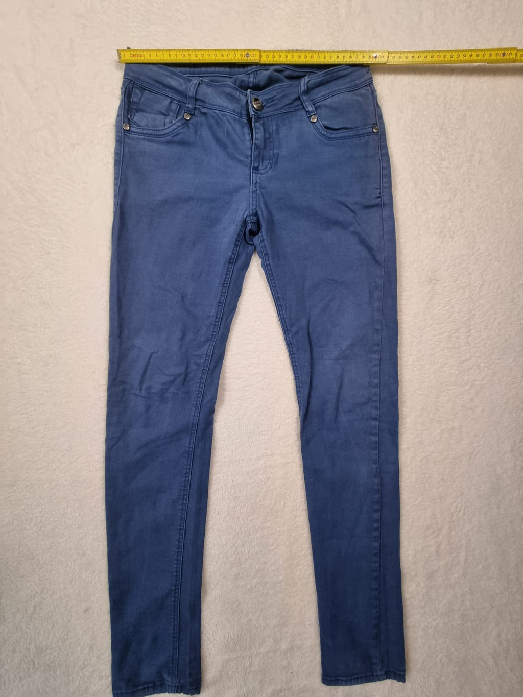 Pantaloni Albaștri Bărbați Denim Slim Fit