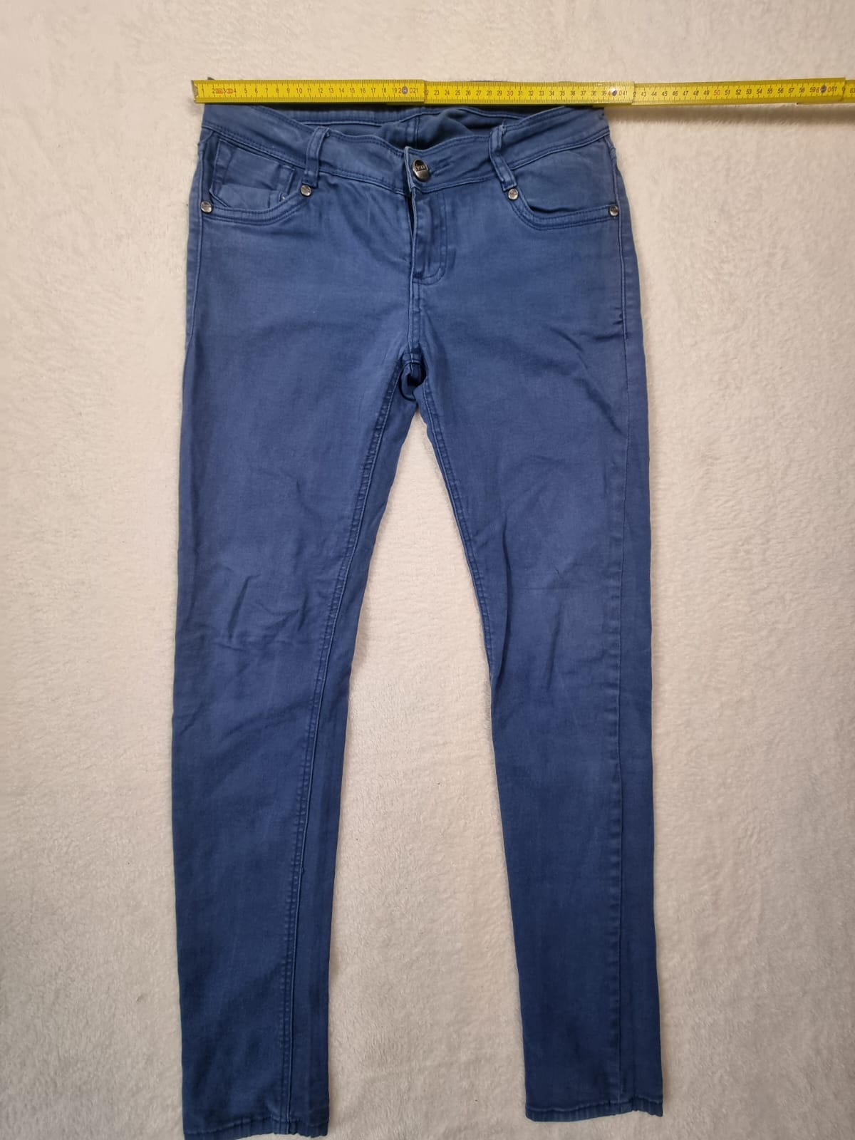 Pantaloni Albaștri Bărbați Denim Slim Fit