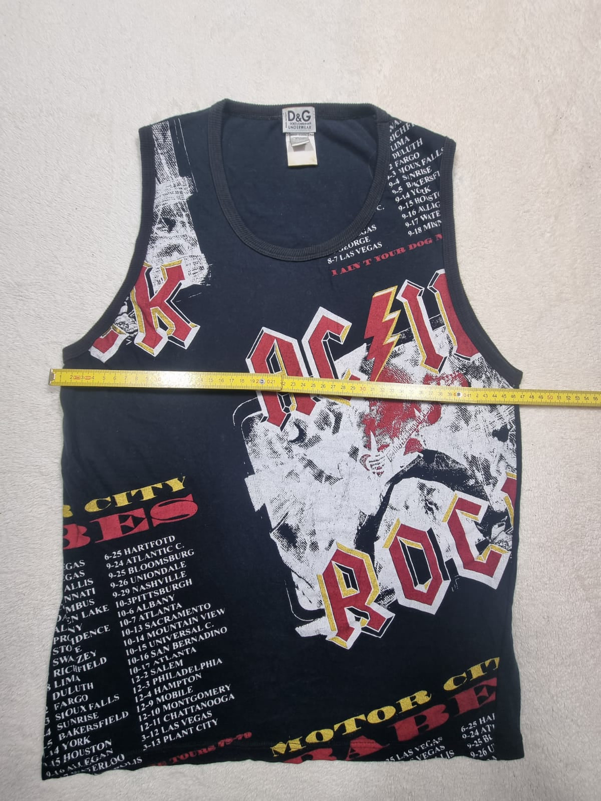 Maiou Vintage AC/DC Rock Tour