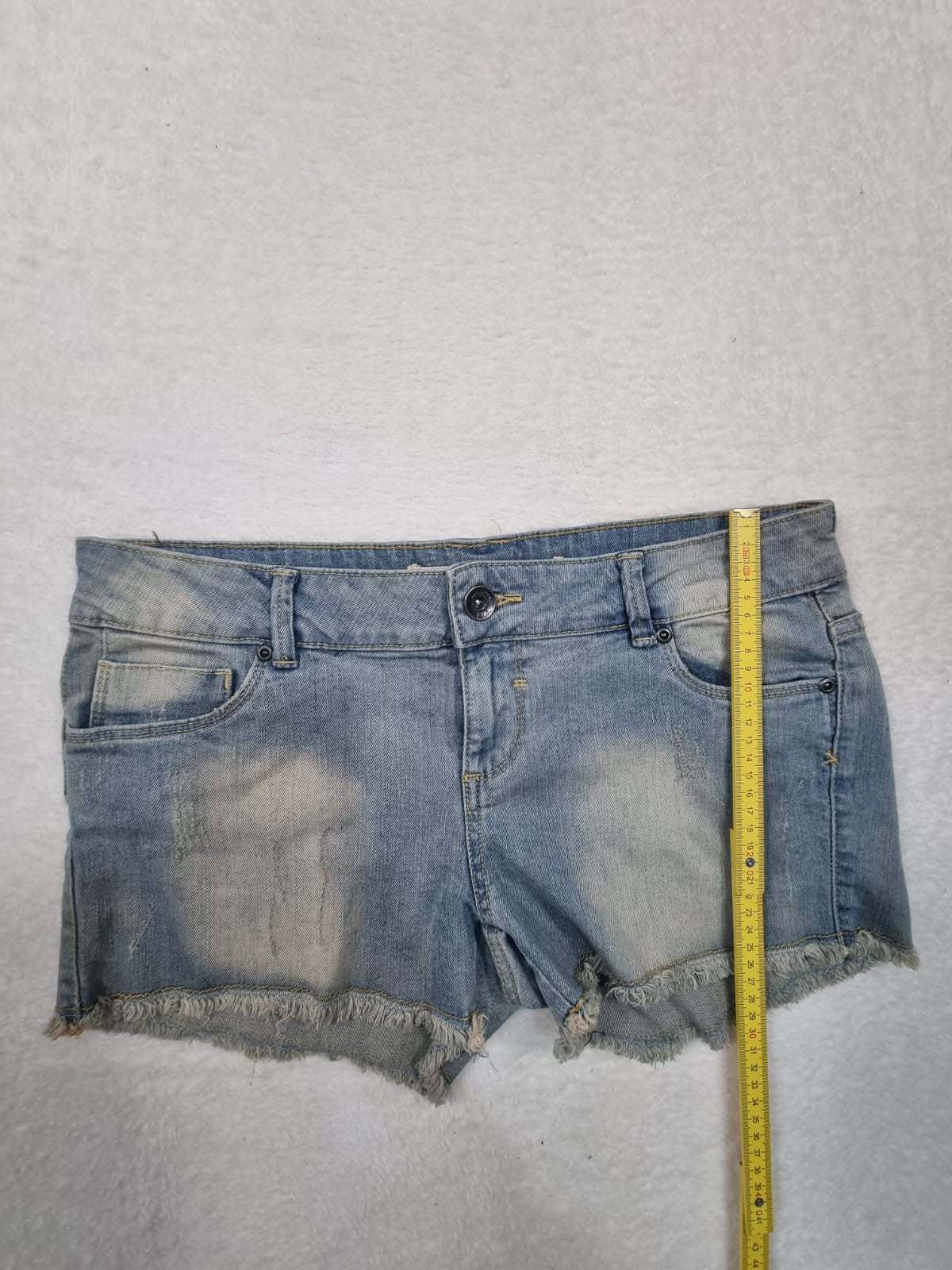 Pantaloni Scurți Damă Blugi Albaștri Jeanswear – Talia 44 / Size 30