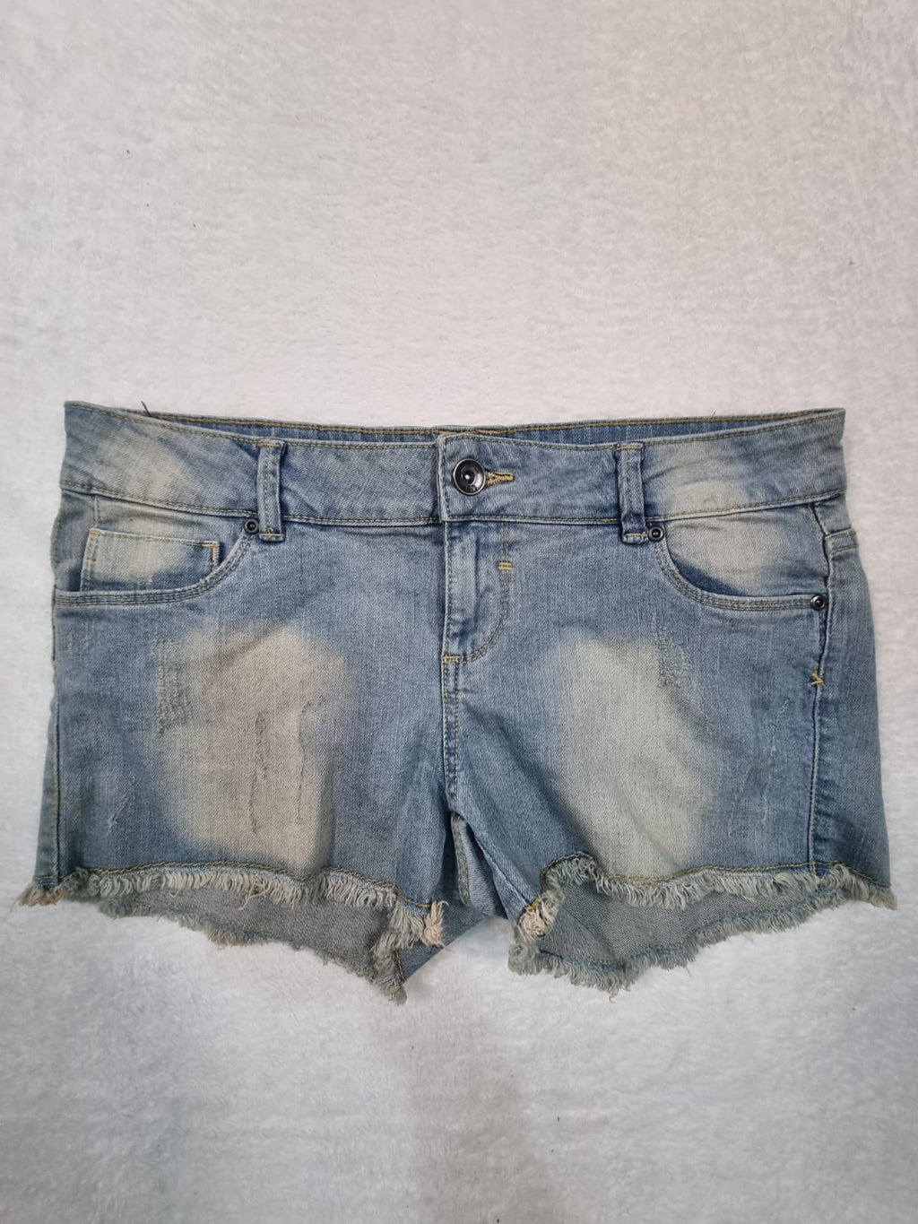 Pantaloni Scurți Damă Blugi Albaștri Jeanswear – Talia 44 / Size 30