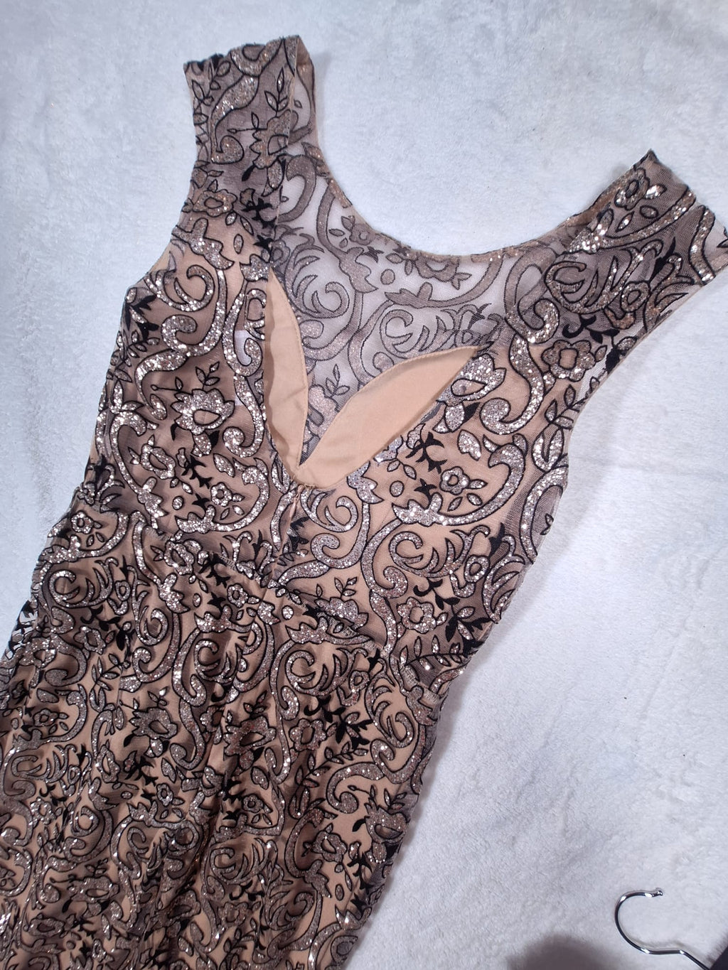 Rochie de Seară cu Dantelă și Paiete Cherry Koko