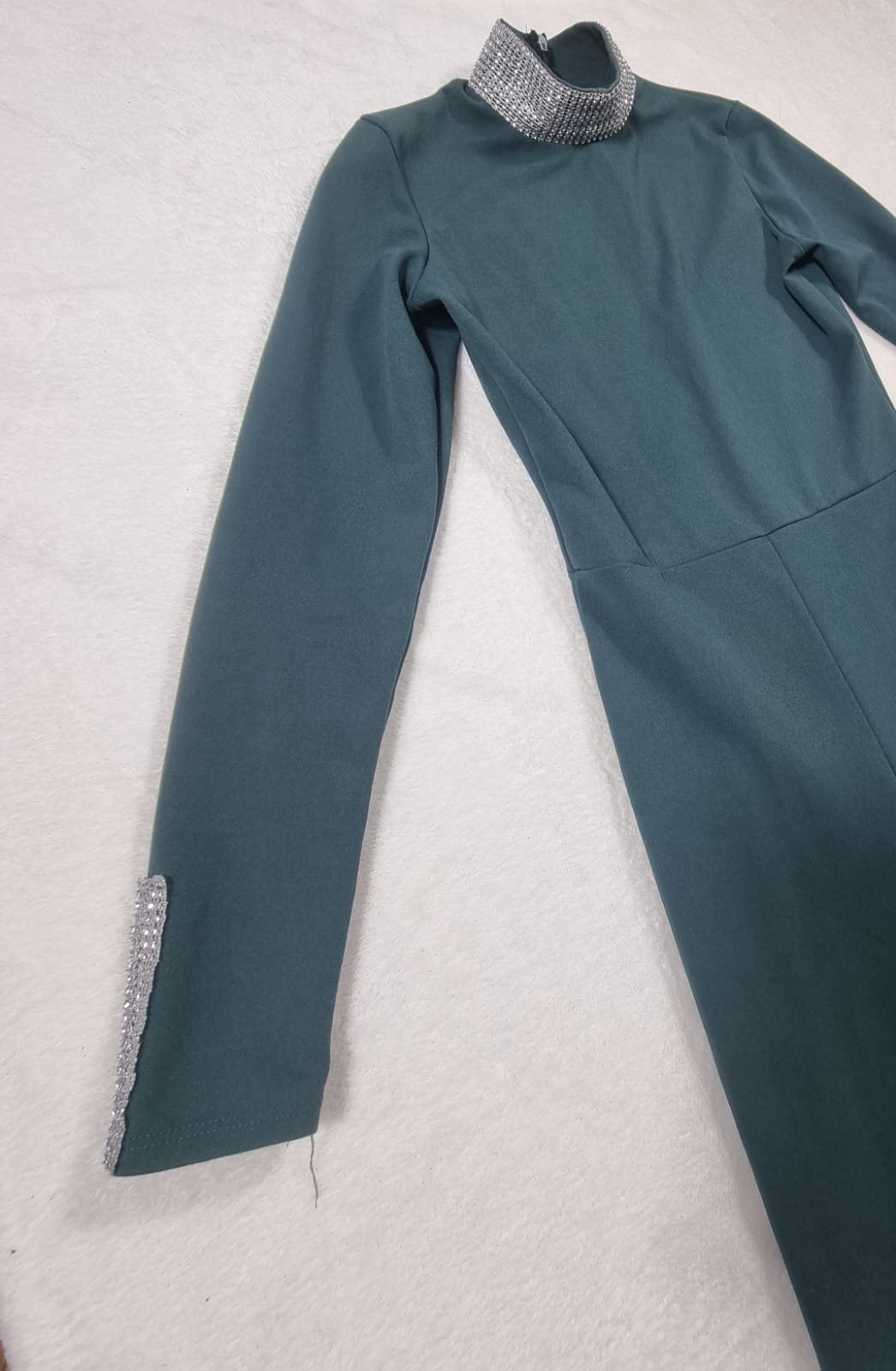 Salopetă Verde Petrol Ramona Badescu XS