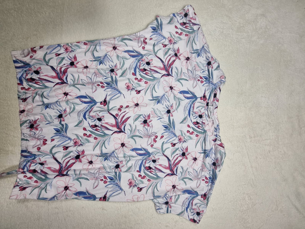 Tricou Janina – Imprimeu Floral Tropical, M