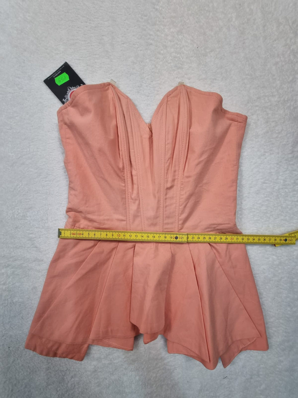 Crop Top Piersică Bby – Mărimea S