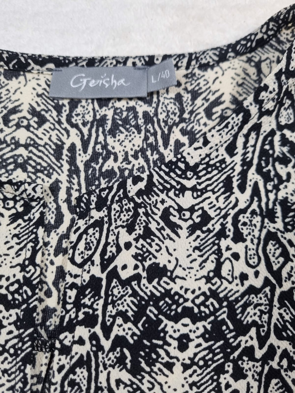 Bluză Geisha Snake Print