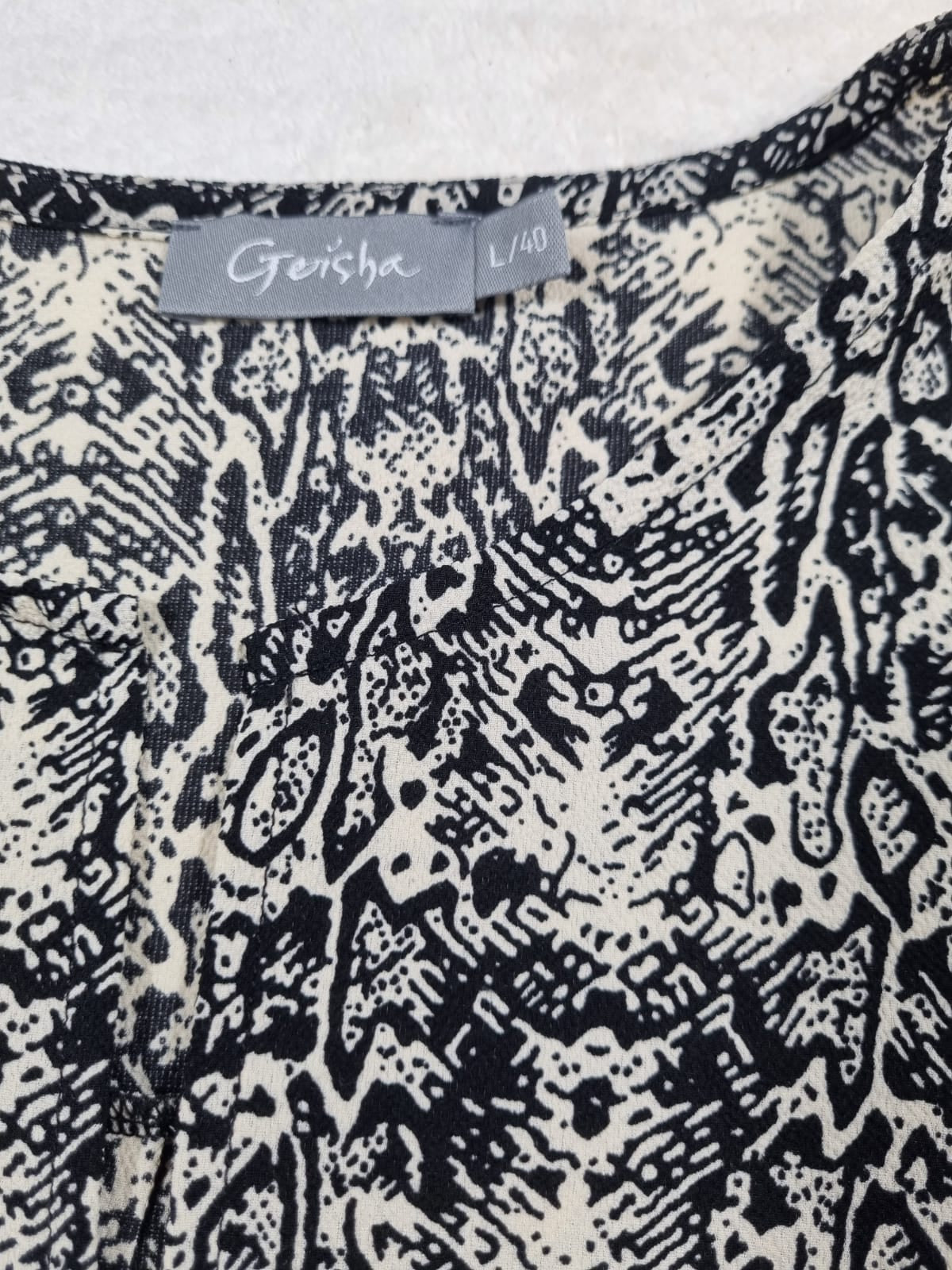 Bluză Geisha Snake Print