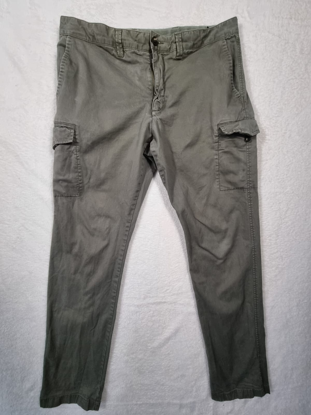 Pantaloni Verzi Bărbați Nordstrom Slim Fit – Talia 35