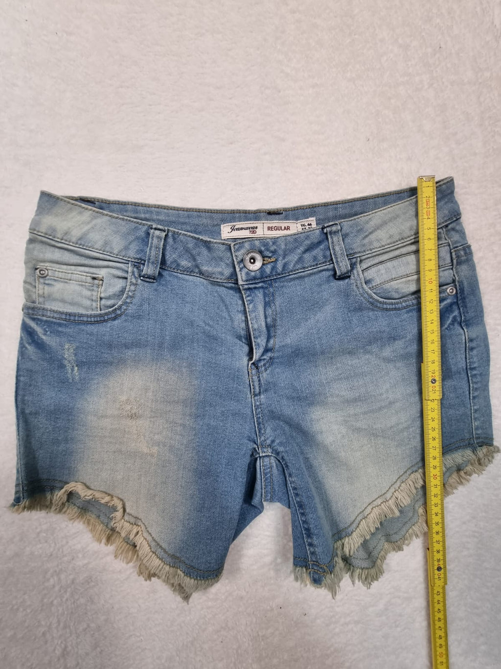 Pantaloni Scurți Damă Blugi Albaștri Jeanswear – Talia 46