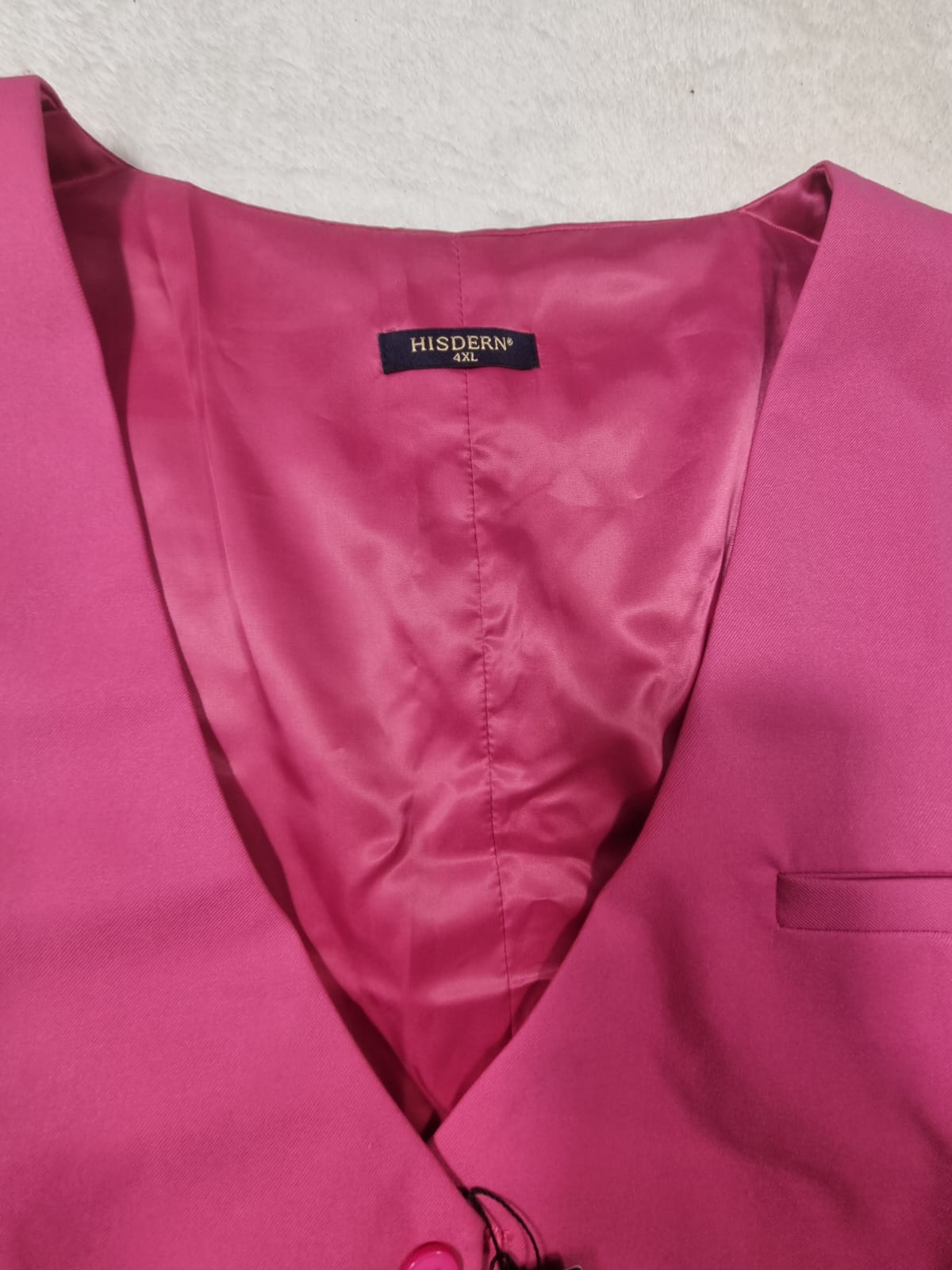 Vestă Roz Bărbați Hisdern 4XL