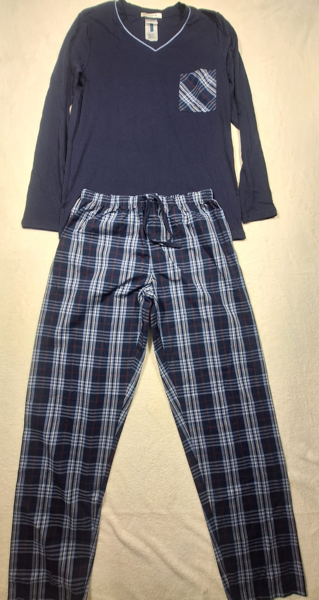 Pijama Royal Class Premium – Navy Carouri, M