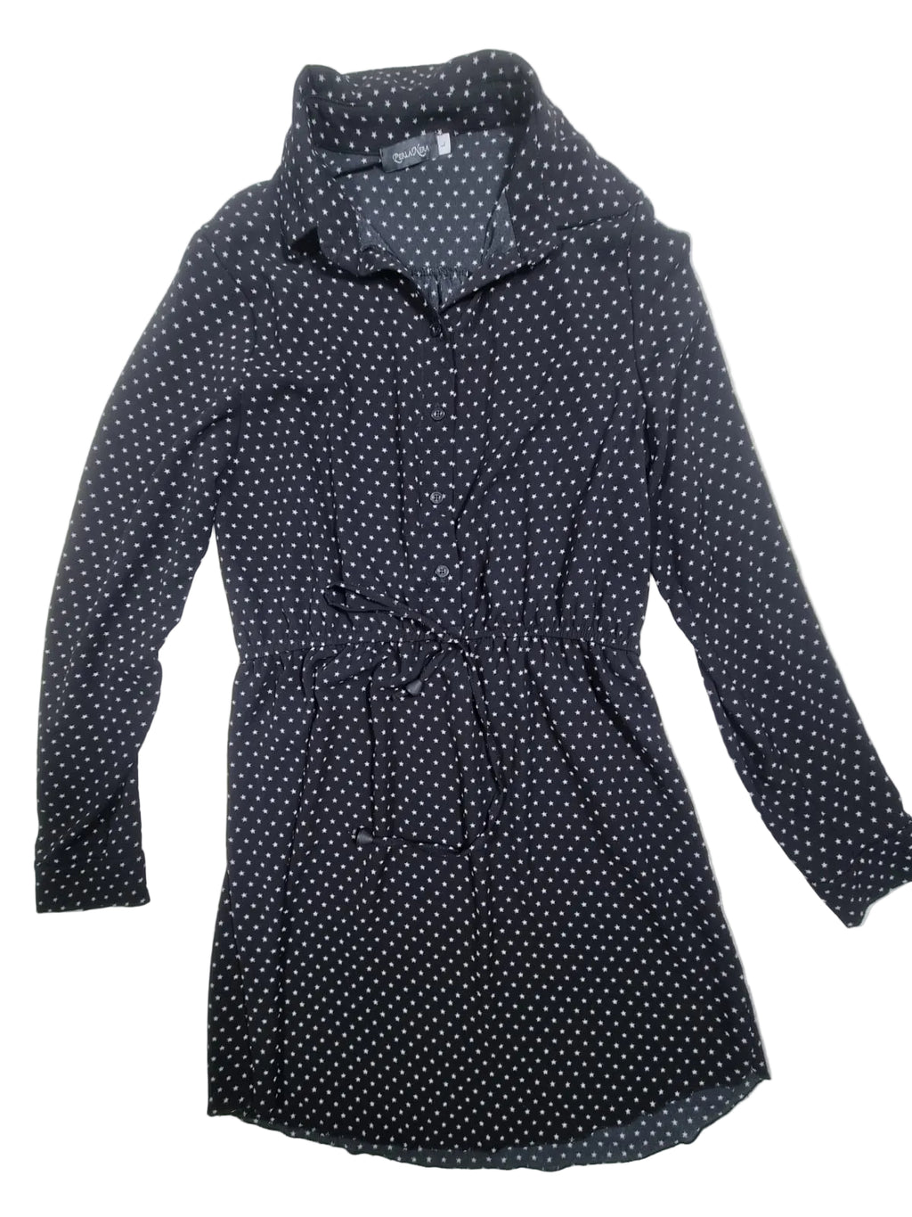 Rochie Cămașă Perla Nera – Imprimeu Stele, L