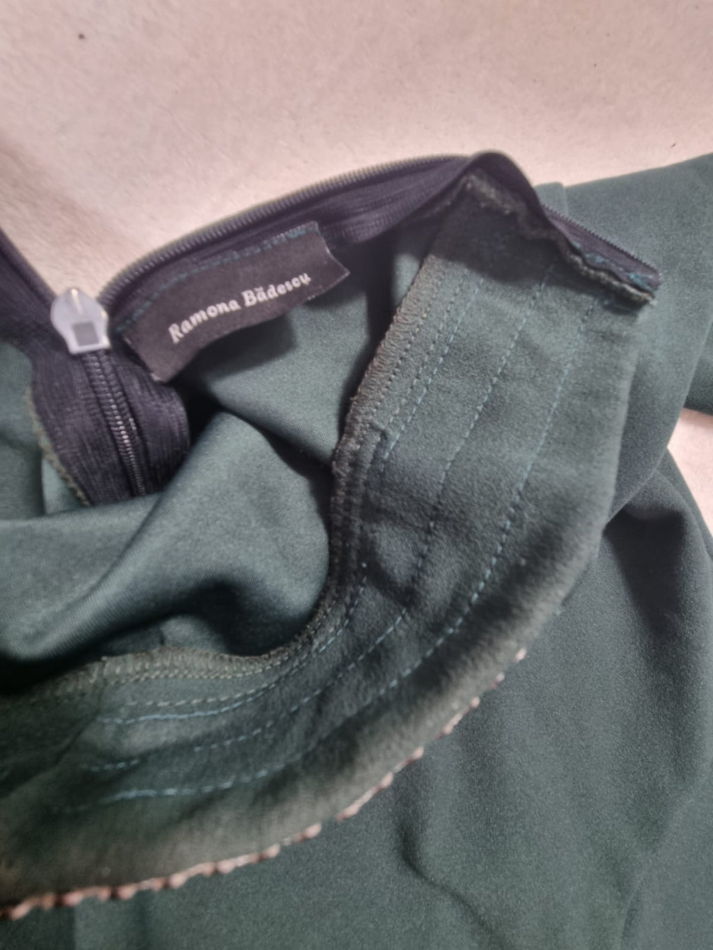 Salopetă Verde Petrol Ramona Badescu XS