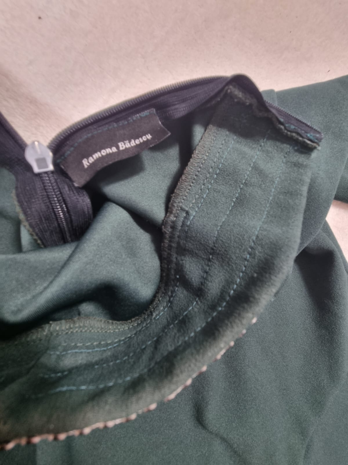 Salopetă Verde Petrol Ramona Badescu XS
