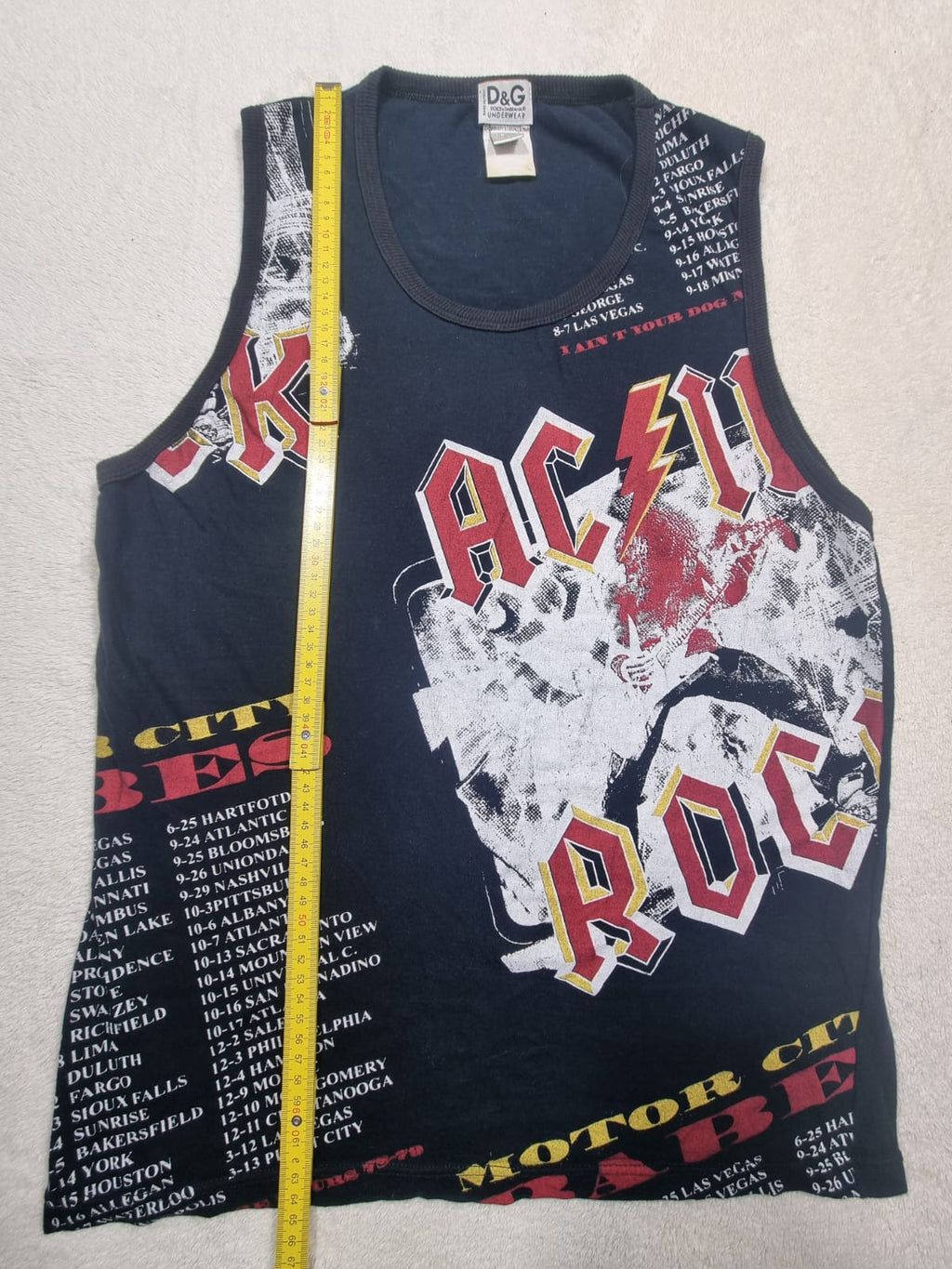 Maiou Vintage AC/DC Rock Tour