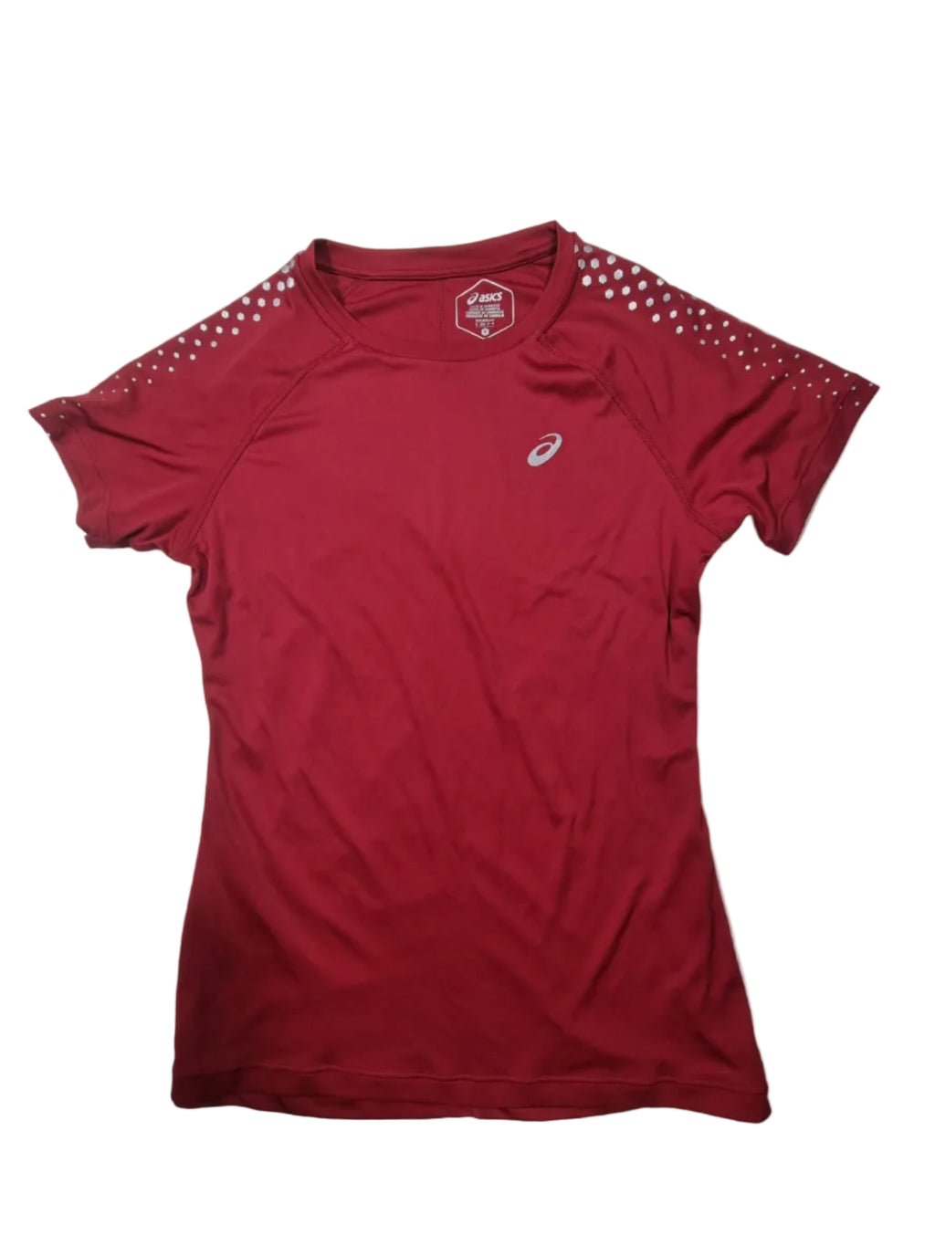 Tricou Sport Asics – Roșu, Mânecă Scurtă, S