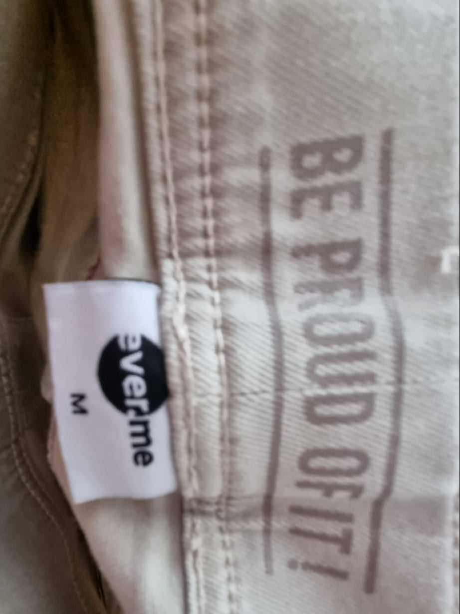 Pantaloni Damă Crem