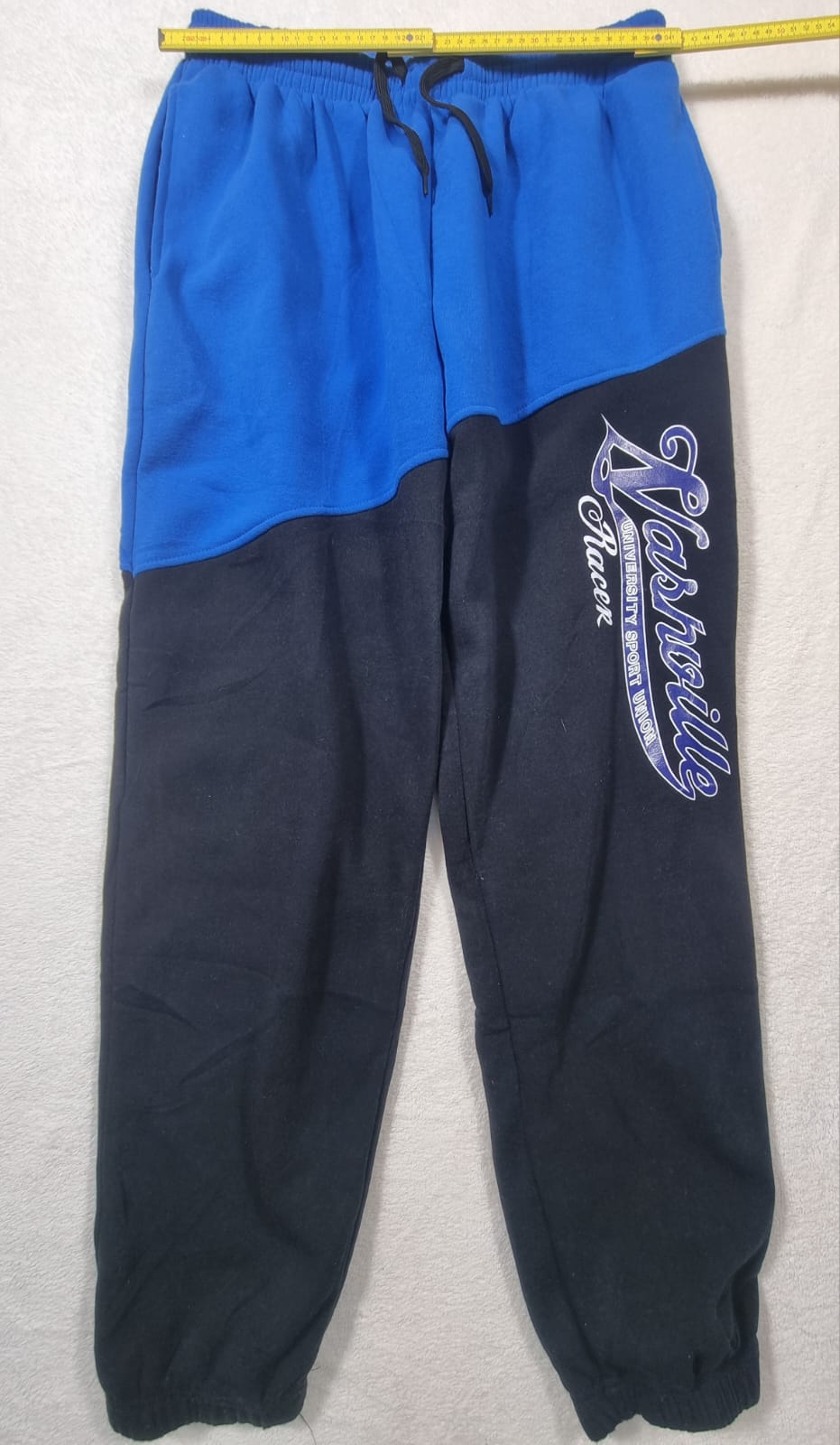 Pantaloni Trening Nashville Bicolor Albastru/Negru 3XL