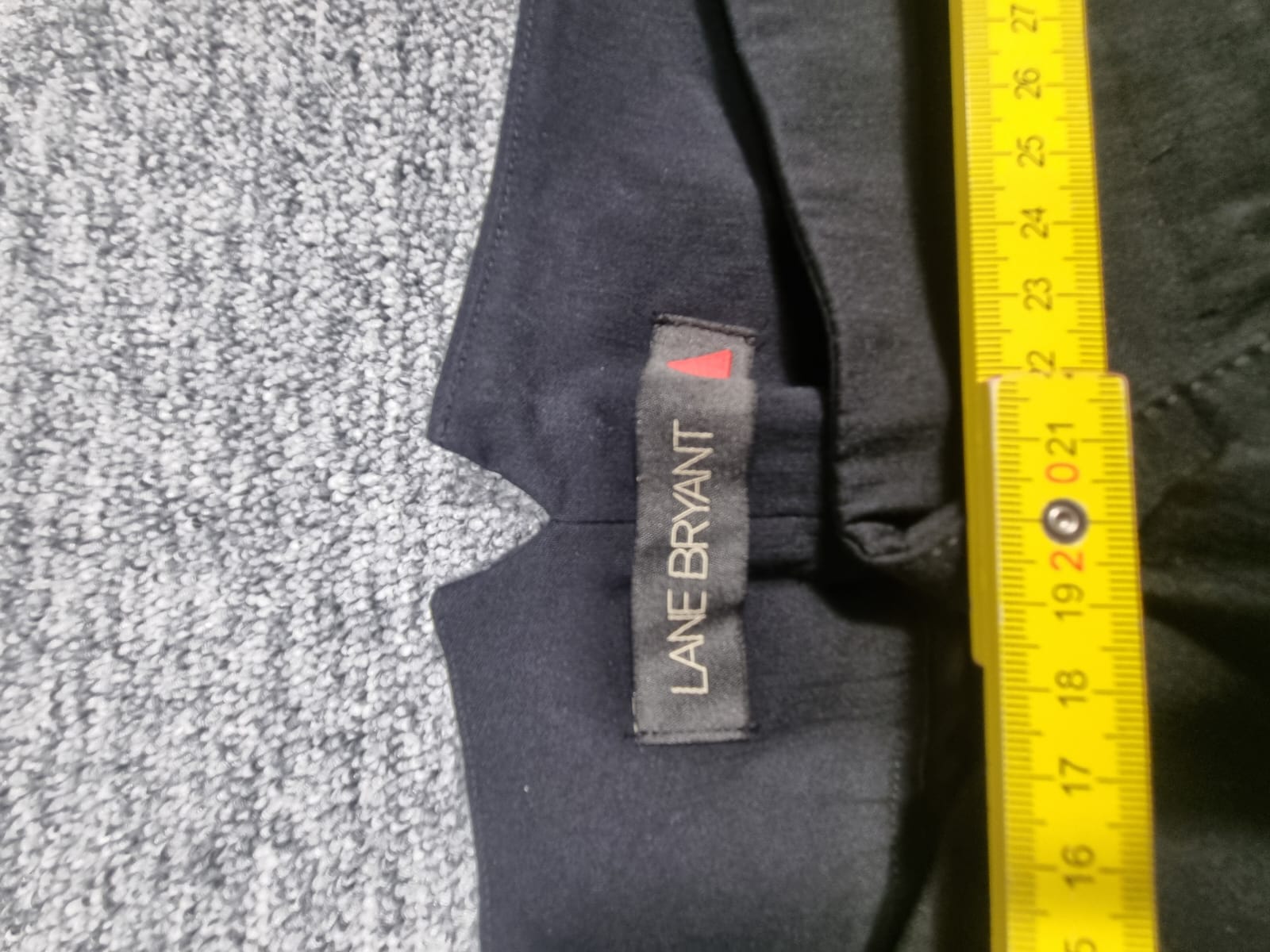 Pantaloni Eleganți Negri Lane Bryant Plus Size
